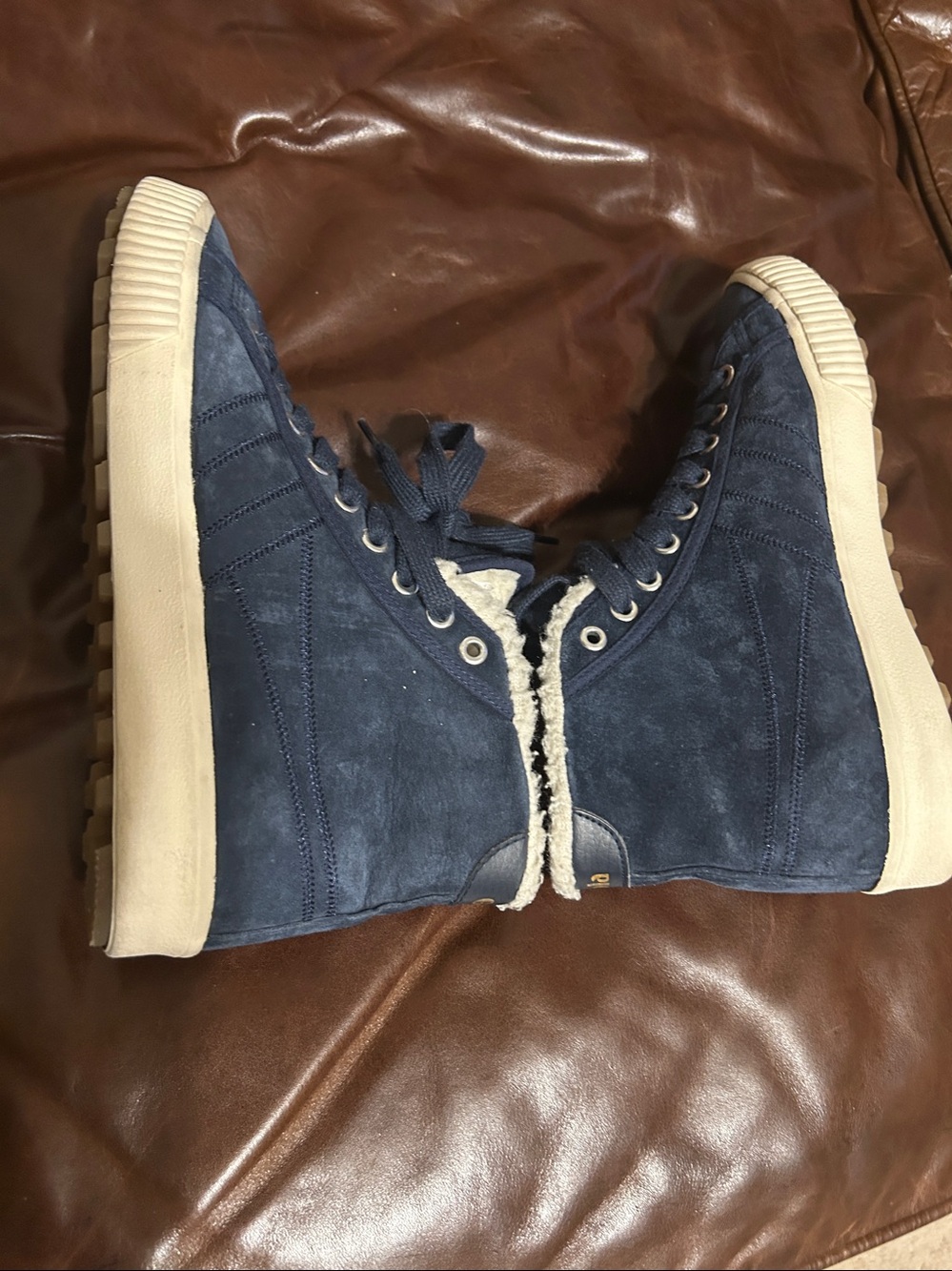EUC Gola Nordic Suede High Top Sneaker Boot size 8 - Picture 7 of 8